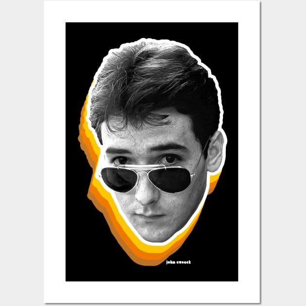 Retro John Cusack Fade Tribute Wall Art by darklordpug